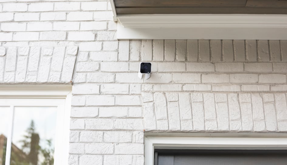 ADT outdoor camera on a Appleton home